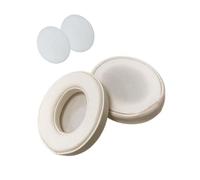 CAZSTYK Cuffie antirumore comode per Cuffie T1P, White | Cuscino per cuscinetti da gioco Comodi paraorecchie in pelle proteica, copertura per auricolari per cuffie T1P,