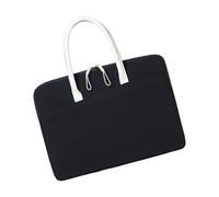 CAZSTYK Custodia per Laptop Resistente all ' Acqua con Fodera, Black | Maniglia ergonomica, tasca frontale per accessori per tablet, bordi rinforzati e fessura imbottita a scomparti