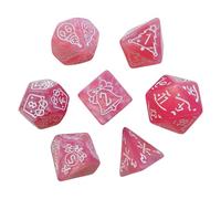CAZSTYK Dadi Varie Forme da 7, intrattenimento, C | Numero diverso dadi acrilici con facce, oggetti scena per giochi da tavolo, set dadi poliedrici per giochi