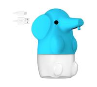CAZSTYK Dispenser Sapone per Le Mani Custodia Elefante, Blue | 250 ml per aree lavaggio interne condivise, bagno, cucina