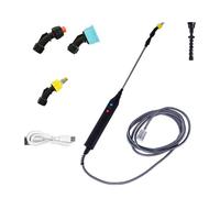 CAZSTYK Distributore di acqua elettrico con fonte di elettricità da 2400 mAh e costruzione a prova per l'idratazione delle piante e il lavaggio dello strumento di irrigazione del giardino