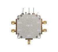 CAZSTYK Divisore SMA da 50 Ohm per la suddivisione della | Modulo distribuzione da 1 a 4, da 10 MHz a 3 GHz, ingresso nominale 1 W, corpo metallico compatto per uso