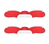 CAZSTYK E Decorazioni protettive con Fiocchi in Silicone per Le Cuffie Toniebox 2 Disponibili nei Colori Rosso e Facile Installazione Copri Auricolari in Silicone per Bambini