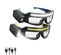 CAZSTYK Efficace 350 Luminosità Testa Montata Luce con 5 Livelli di Luce e Robusto ABS Costruire ABS Faro Permanente