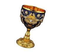CAZSTYK Elegante bicchiere da whisky da 30 ml con, Gold dark blue | Robusti bicchieri da collezione unici Kirsite, perfetti per l ' uso nei pub, ideali per i collezionisti regali