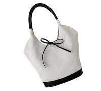 CAZSTYK Elegante borsa a tracolla in tela con ampio spazio pratico sotto le ascelle borsa casual per lavoro, scuola o viaggi, moda coreana alla moda, Nero , One Size
