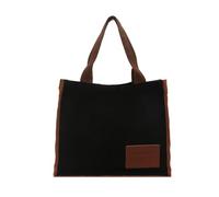 CAZSTYK Elegante borsa da lavoro leggera per libri e computer portatili, borsa a tracolla per studenti universitari, grande capacità, borsa con manico superiore per le donne, Nero