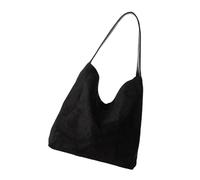 CAZSTYK Elegante borsa per la spesa con grandi tasche casual borsa per la spesa borsa a tracolla per ufficio e tempo libero ascellare, Nero , One Size