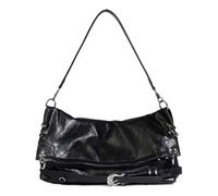 CAZSTYK Elegante Nero Ascella Borsa Per Uso Quotidiano PU Pelle Borsa A Tracolla Satchel Casual Ascella Borsa Per Moda Signore Moda Moda Spalla, Nero , One Size
