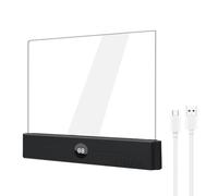 CAZSTYK Elegante semplice luce da lettura a LED, perfetta per comodino, scrivania e accessori da viaggio, luce da lettura notturna