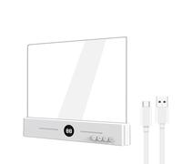 CAZSTYK Elegante semplice luce da lettura a LED, perfetta per comodino, scrivania e accessori da viaggio, luce da lettura notturna