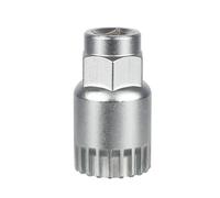 CAZSTYK Estrattore per movimento centrale per biciclette, 20T, strumento per manicotto bloccaggio guarnitura, servizio riparazione durevole, chiave per installare lo strumento rimozione, manicotto