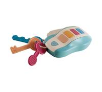 CAZSTYK Fai Finta Giocare a Un Giocattolo con codice per Auto, Blue | Pulsante musicale, gioco finzione, giocattolo didattico multifunzionale con sostanza in gomma, educazione