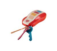 CAZSTYK Fai Finta Giocare a Un Giocattolo con codice per Auto, Red | Pulsante musicale, gioco finzione, giocattolo didattico multifunzionale con sostanza in gomma, educazione