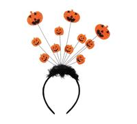 CAZSTYK Fascia per capelli per ragazze adolescenti con ragni spettrali, pipistrello, bulbo oculare, fascia per capelli per adulti, carnevale, feste, giochi di ruolo