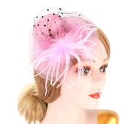 CAZSTYK Fermaglio per capelli in stile vintage per la sposa, per scattare foto, cappello a cilindro, decorazione per capelli, stile anni '20, fermagli per capelli da donna