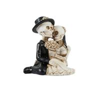 CAZSTYK Figurina coppia scheletrica, statua della sposa e dello, A