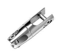 CAZSTYK Forte Ancore Rotanti Linker Resistente all'erosione Parte di Barca Alta rottura Carico Catena di ormeggio Ruota per Uso Marino Connettore rotante in acciaio Resistente per Marine & Chain