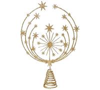 CAZSTYK Forte stella di Natale in metallo con facile installazione convenzionale per la decorazione della casa vacanza decorazione della cima dell'albero di festival