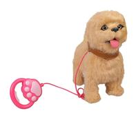 CAZSTYK Giocattolo di peluche interattivo elettrico Golden Retrievers che parla e attacca la lingua fuori, per bambini educativo divertente dai 3 anni in su