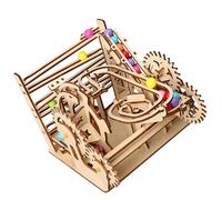 CAZSTYK Giocattolo educativo per assemblaggio Puzzle con Pista | Gioco creativo, attività esplorazione del legame familiare e attività per bambini e formazione pensiero