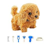 CAZSTYK Giocattolo per Animali Peluche motorizzato con Suoni Simulazione e attivazione del Movimento per Divertimento ' apprendimento precoce Gioca a Un Giocattolo per Animali Elettrico in Morbido