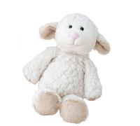 CAZSTYK Giocattolo per Bambini per la Prima educazione degli Animali | Giocattolo per bambini per la prima educazione, morbido e confortevole, bambola agnello, calmante emotivo,