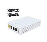CAZSTYK Gruppo continuità per dispositivi Internet 13500mAh 12 Ore | Gruppo continuità portatile per reti domestiche Batteria da 13500 mAh e 12 ore funzionamento