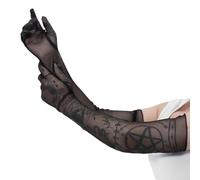 CAZSTYK Guanti da sposa galateo con dita intere, guida in pizzo