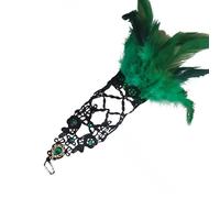 CAZSTYK Guanti da strega Halloween Mani demoni, Green