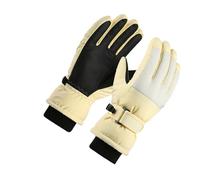 CAZSTYK Guanti per bambini 6-12 anni per la stagione fredda Antiscivolo Impermeabili Foderati caldi Guanti da sci per sci Ciclismo Antiscivolo Impermeabili invernali