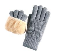 CAZSTYK Guanti touch screen per escursionismo, ciclismo, snowboard | Guanti in pile a doppio strato con punta delle touch per le donne Avventure all ' aperta con freddo,