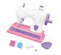 CAZSTYK I Bambini fingono Giocare con la Macchina da Cucire, Purple | Regalo Natale per bambini con gioco finzione realistico, funzione cucitura simulazione