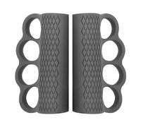 CAZSTYK Impugnature da Palestra in Silicone per Sollevamento Pesi bilanciere Protezioni Antiscivolo per palmi Uomo Donna impugnature per Esercizi in Silicone Fitness