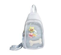 CAZSTYK Itabag - Zaino a tracolla da viaggio, escursionismo, borsa a tracolla, zaino da giorno, anime, borsa per feste, shopping, Blu, packet