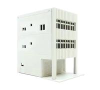 CAZSTYK Kit assemblaggio Modelli edifici architettura, L | Kit assemblaggio edifici giapponesi in 1 / 150 per amanti dei modelli e decoratori progetti