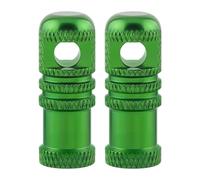 CAZSTYK Lega di alluminio Biciclette Pneumatico Prest Valved Cap Colore Bici Da Strada Pneumatico Valvole Steli Tappi Stili Francesi Tappi Antipolvere Bike Tubeless