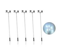 CAZSTYK Luce miniatura illuminata luminosa della strada principale del LED per i layout del modello della scala di HO che migliorano la notte con la luce semplice della costruzione del processo di