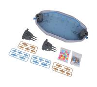 CAZSTYK Macchina per biglie marine da guerra per legame familiare, modalità a due giocatori e componenti sicuri per i bambini per riunioni educative