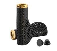 CAZSTYK Manopole per manubrio della bicicletta, 1 paio di impugnature ergonomiche per assorbimento degli urti, copertura comoda per bici da strada traspiranti