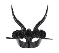 CAZSTYK Maschera per travestimento, maschera per i | Maschera per costumi Halloween per feste, corni spaventosi, diavoli, costumi in maschera, feste in maschera,