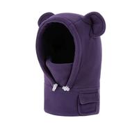 CAZSTYK Maschera sciarpa con cappuccio, prevenzione, Purple L | Prevenzione elettrostatica, Pull on Design, lavabile in lavatrice, freddo protezioni per uso esterno, Inverno