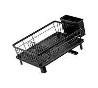 CAZSTYK Moderno scolaposate con aste rinforzate e design a più scomparti per posate da cucina organizzate e supporto per piatti