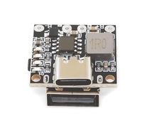 CAZSTYK Modulo Ricarica Batteria Compatto 5 V 2, 4 A con Display LED e rilevamenti Automatici per progetti elettronici Modulo Alimentazione USB C