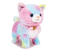 CAZSTYK Morbido Compagno elettronico Peluche Robot per Animali Domestici con 5 modalità Gioco per l ' immaginazione sensoriale dei Bambini