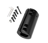 CAZSTYK Morsetto per Scooter Elettrico Asta Pieghevole Lega di Alluminio Accessori Asta Verticale Supporto di Sicurezza Morsetto di Montaggio Sicuro