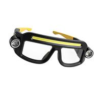 CAZSTYK Occhiali per Occhiali a LED con Opzione Colore Multiplo ergonomici per Uso Professionale Occhiali con Luce da Lavoro a LED remota