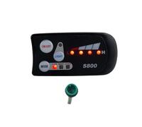 CAZSTYK Pannello professionale S800 da 36 V, 48 V, presa da 22,2 mm, con connettore impermeabile IP56 a 5 pin, per una guida efficiente e attrezzatura da viaggio a lunga distanza