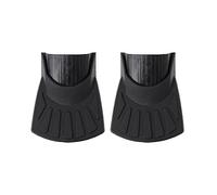 CAZSTYK Parafango portatile a forma di coda di pesce, per mountain bike, 2 pezzi