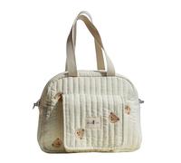 CAZSTYK Piccola borsa multifunzione per mamma con ampio spazio per oggetti per bambini, facile da pulire, portatile, ideale per brevi viaggi al parco, B